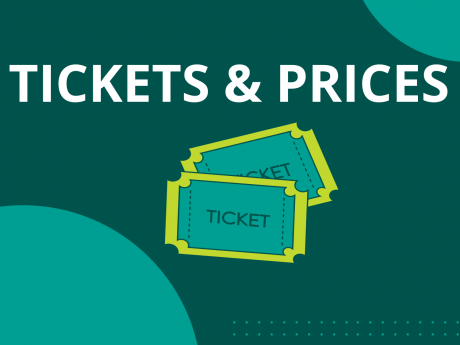 Ticket and prices illustration image